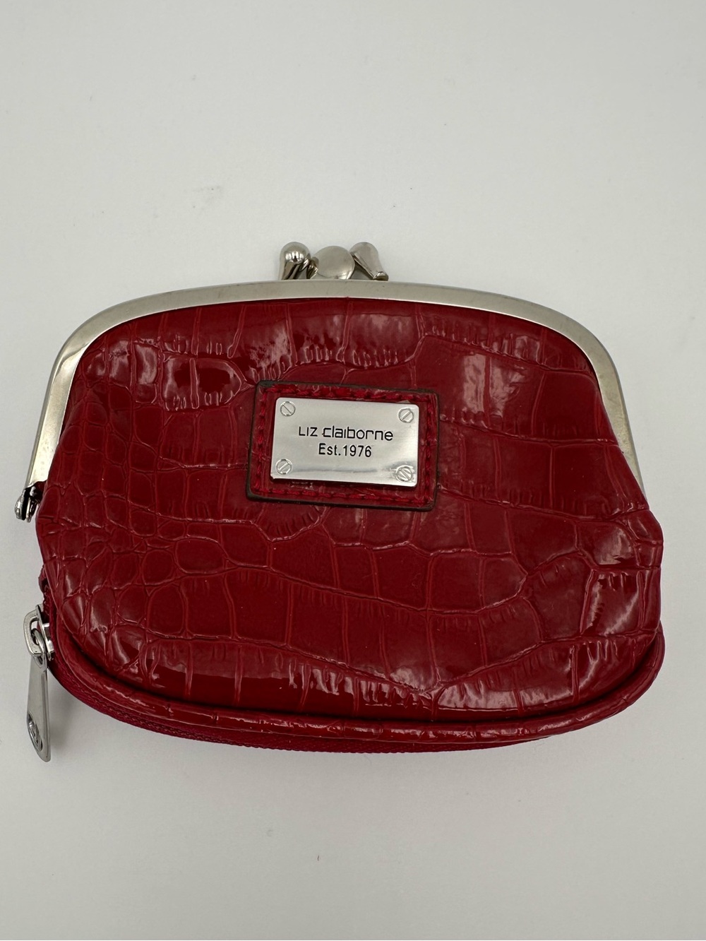 VTG Liz Claiborne Red Kiss Lock